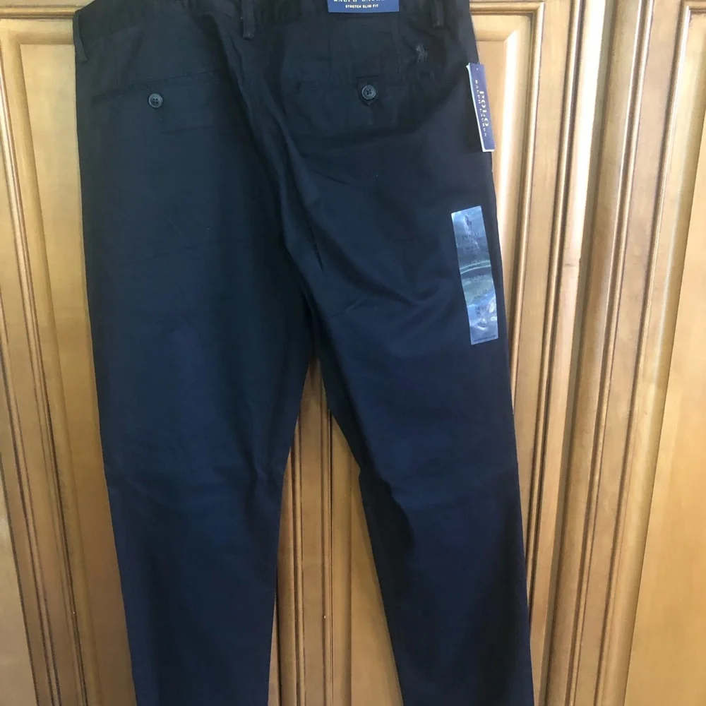 Ralph Lauren Men's Black Chino Pants
